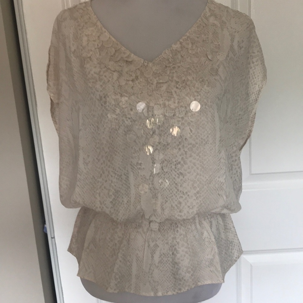 Cache Cut Shoulder Tee - image 1